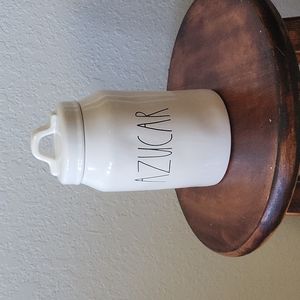 Rae Dunn white sugar jar